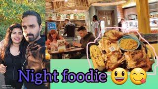 Night Food vlog Restaurant london night life mallu in empire city
