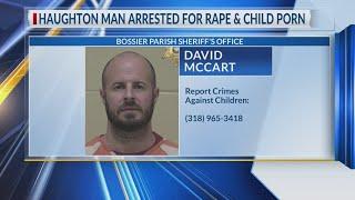 Haughton man charged with sexual abuse of juvenile incest child porn