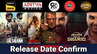 3 New South Hindi Dubbed Movies  Release Update  Indian 2  Lal Salaam