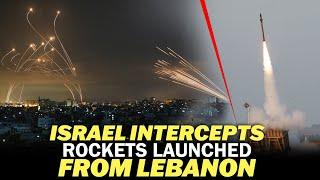 Israels Iron Dome intercepted rockets launched from Lebanon  274 Killed in Israel’s strikes