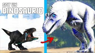 LA HISTORIA DEL PEQUEÑO GIGANOTO CELESTIAL DINOSAURIO DIOS Evoluciono vs Kaiju ARK Soy Dinosaurio