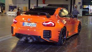 2023 BMW M2 G87 M-Performance Parts - Start Exhaust Sounds & Driving