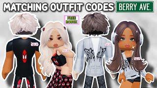 GIRL AND BOY MATCHING OUTFIT CODES FOR BERRY AVENUE AND BLOXBURG 