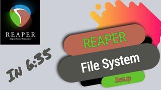 Reaper File Preferences In 635