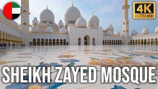 Abu Dhabi UAE - Sheikh Zayed Grand Mosque - The Most Beautiful Mosque In The World