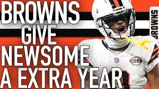 BROWNS GIVE NEWSOME 5th YEAR OPTION & SIGN A VET CENTER