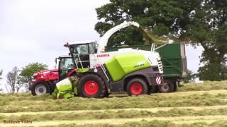 NEW Chopper for the Grass - Claas 860 Shows its Paces.