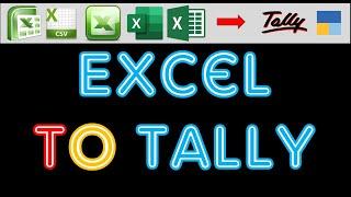 excel2tally data migration tool exceltotally data integration Tally.ERP 9  EazyAUTO4 Exceltotally