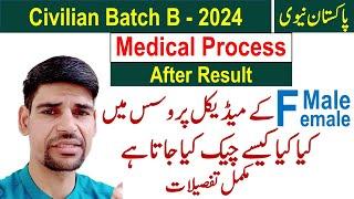 Pakistan Navy Civilian Medical Process after Result B  2024 - Civilian ka medical kasy kia jata ha