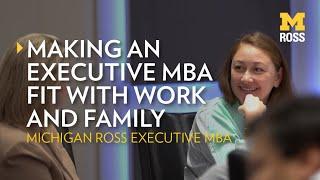 Balancing an Executive MBA with Work and Family