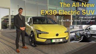 Introducing The All-New Volvo EX30 Moss Yellow  Paul Rigby Volvo