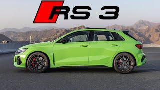 BEST AUDI RIGHT NOW? 2024 AUDI RS3 SPORTBACK mountain drive - Sounds launches details and more