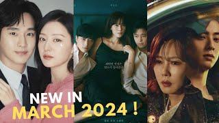 New Exciting Korean Dramas To Watch in March 2024  Korean Dramas To Watch on Netflix Disney