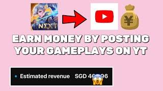 HOW TO EARN MONEY BY POSTING MLBB GAMEPLAYS?? watch this video‼️
