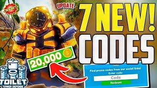 ️UPDATECODES️TOILET TOWER DEFENSE ROBLOX CODES 2024 -TOILET TOWER DEFENSE CODES