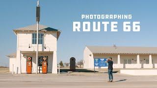 Photographing Route 66 - Roadtrip VLOG   Fuji X100F and Pentax 645N