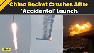 Chinese Rocket Tianlong-3 Crashes After Accidental Launch During Ground Test  DNA India News