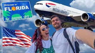 Orlando Travel Day Gatwick to Orlando  British Airways Economy
