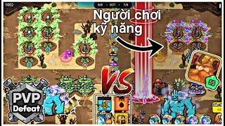 Đánh PvP với một người chơi có Kỹ năng khó như thế nào  Gold Tower Defence  Snow