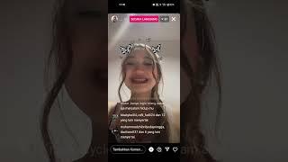 live Instagram Rebecca dimari viral bakar ijazah pacar gara helm