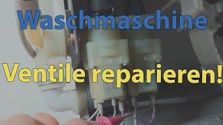 Ventile einer Waschmaschine reparieren  reinigen