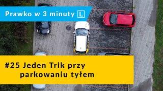 #25 Jeden trik przy parkowaniu prostopadłym tyłem