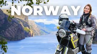 Motorcycle ride through Norway’s Epic Fjords and Mountains  Off She Goes on a Norden 901