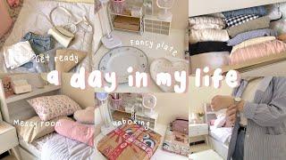 A day in my life anak kost  unboxing paket get ready nonton ke xxi