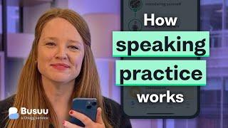  Say bye to your speaking fears with ‪@busuus new speaking practice ️