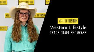 Abigale Peterson 2023 Western Lifestyle Trade Craft Showcase