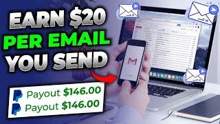 Earn $20.00+ Per Email Sent Get Paid to send Emails  Make Money Online Sending Emails 2023