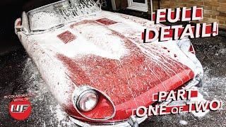 Full Detailing & Paint Correction Transformation  Jaguar E Type  Part One of Two
