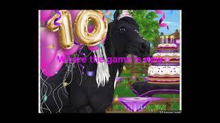 Happy 10th Birthday Star Stable