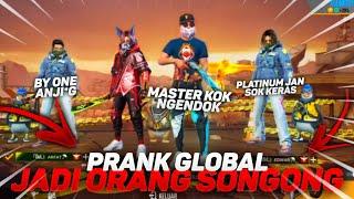 PRANK GLOBAL JADI ORANG SONGONG MALAH KETEMU BOCIL MASTER SONGONG BANGET?