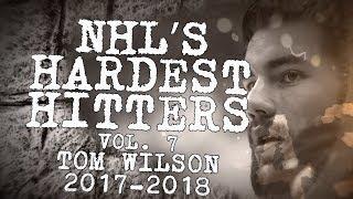 Biggest Tom Wilson Hits of 2018  NHLs Hardest Hitters