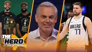 Celtics 18th title win was collaborative over alpha guy Mavs too Luka dependent?  NBA  THE HERD