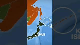 Why Japan and Russia are still having disputes over Kuril Islands? #history #viral #shorts