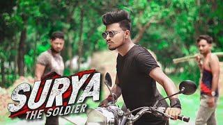 surya the soldier movie last Action scene  Allu Arjun saves military family  Allu Arjun  zero4