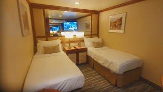 Island Princess B629 Stateroom Tour Baja Deck 11 Interior Cabin