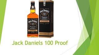 Jack Daniels 100 percent Proof review