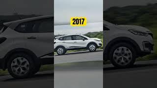 Evolution of Renault Captur 20132023. #shorts