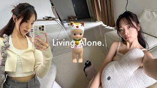 living alone diaries ∙ new bed frame went thrifting bangkok shopping haul 