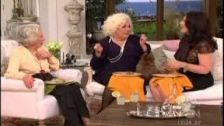 Renee Taylor and Ann Guilbert -  Fran Drescher Show