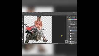 background changing Photoshop cc bike rider photo editing #photoshop #photoediting #bikeriderphoto