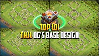 TOP 10 OGS Base Town Hall 11 TH11 HybridWar Base Layout 2023 + Copy Link  Clash of Clans