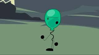 CHOO-CHOO Think Again Balloon Buddy a BFDI animation