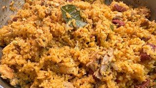 Authentic Puerto Rican Arroz con Pollo  Rice with Chicken  Amazing Recipe