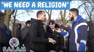 FATHER & SON LOOKING FOR A RELIGION - SPEAKERS CORNER