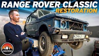 I’M RESTORING MY 32 YEAR OLD RANGE ROVER CLASSIC