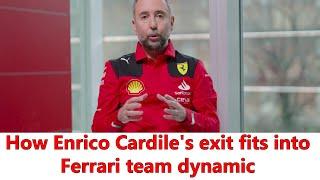 Why Enrico Cardile leaves at worst possible moment and how Adrian Newey fits into Ferrari chessboard
